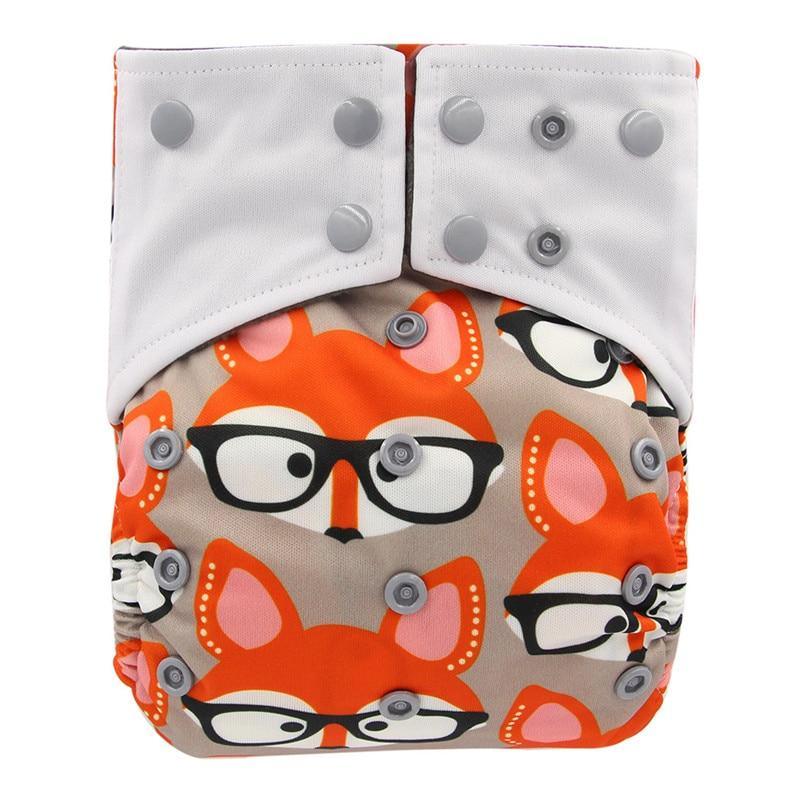 All-In-One  Cloth Diaper for Baby Bamboo Charcoal Eco-friendly Baby Cloth Diaper