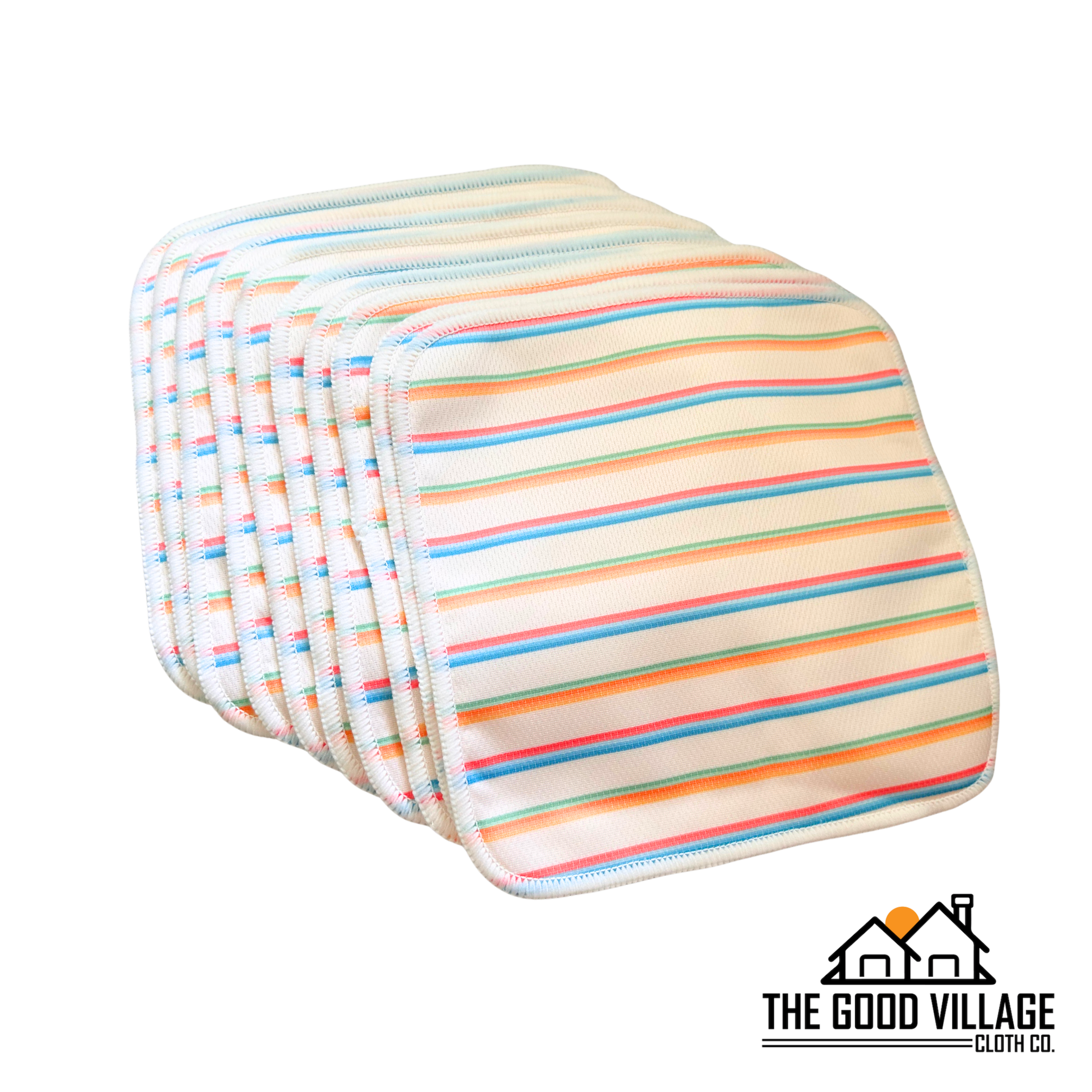 10-Pack Durable Bamboo Cloth Wipes – Easy Spray-Off with Water-Resistant AWJ | Wave Rider